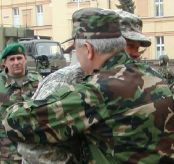 éf národnej gardy štátu Indiana na návšteve síl