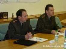 Návšteva pridelenca obrany Ruskej federácie na veliteľstve síl