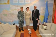 Nvteva vevyslankyne Slovenskej republiky v misii UNFICYP